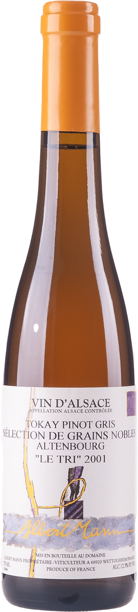 Albert Mann Pinot Gris Altenbourg, Le Tri, Sélection de Grains Nobles 2001