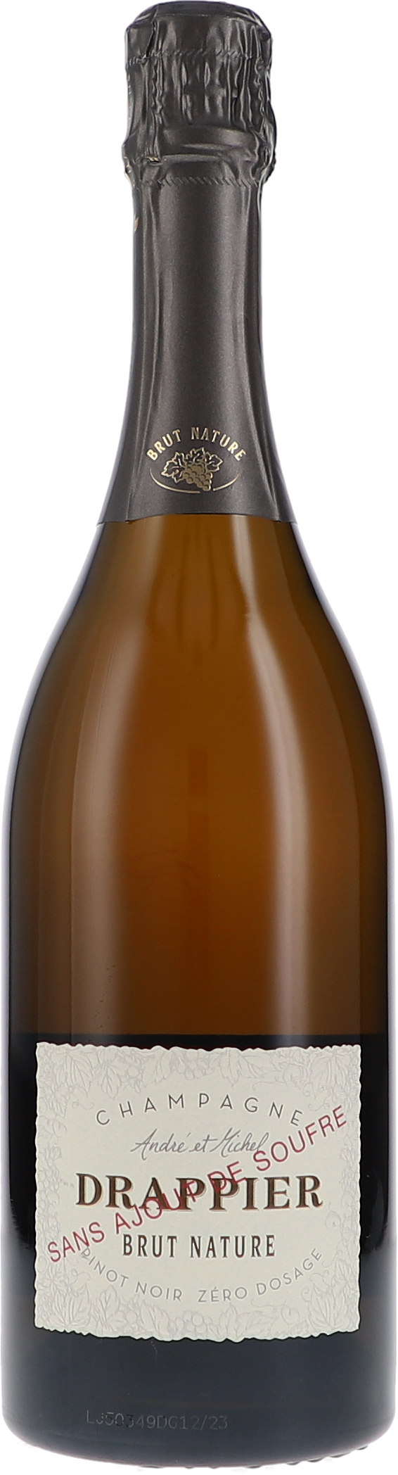 Drappier Brut Nature, Sans Ajout de Soufre nan