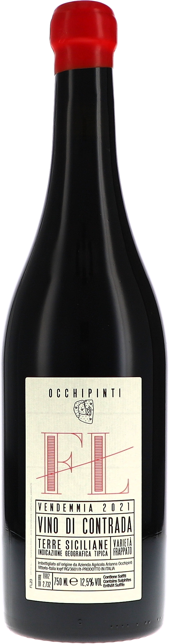 Occhipinti "FL" Fossa di Lupo Vino di Contrada IGT Sicilia 2022