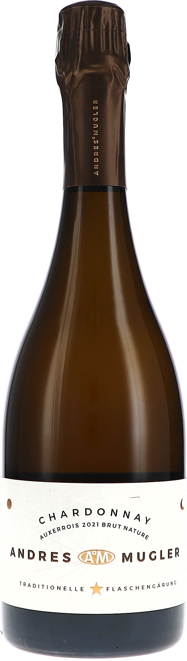 Andres&Mugler Chardonnay Auxerrois Sekt Brut Nature 2021