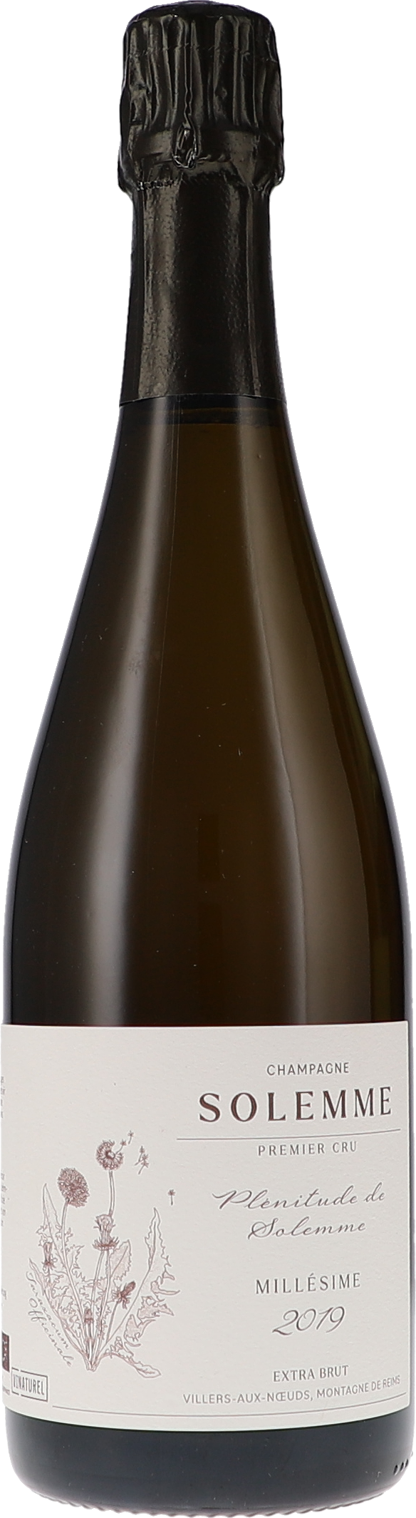 Solemme Plénitude de Solemme, 1er Cru Extra Brut, Millésimé 2019