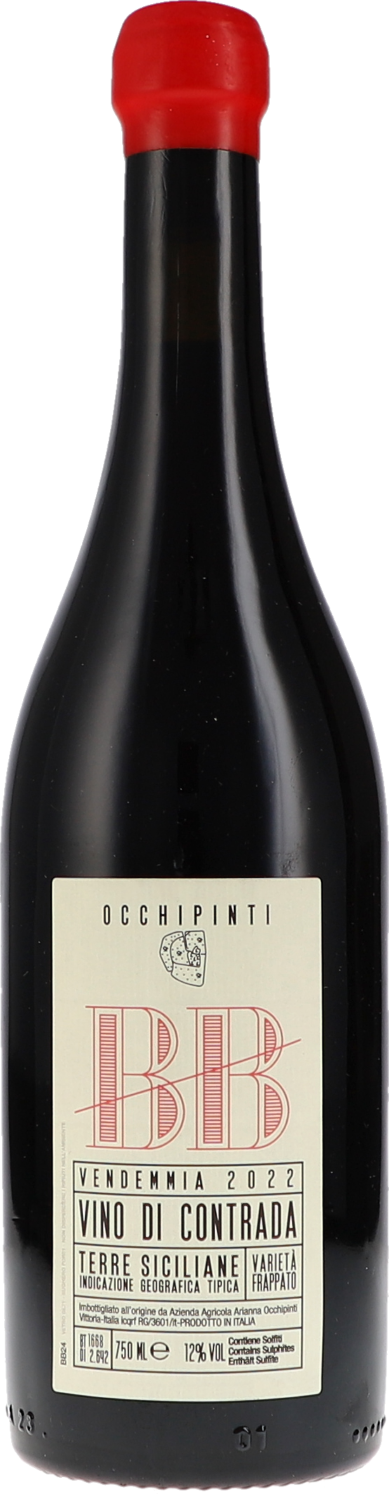Occhipinti "BB" Bombolieri Vino di Contrada IGT Sicilia 2022