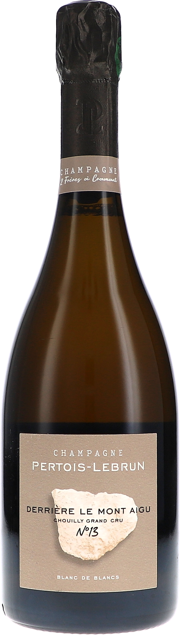 Pertois-Lebrun Derrière le Mont Aigu N°13, Chouilly Grand Cru Blanc de Blancs Extra Brut 2013