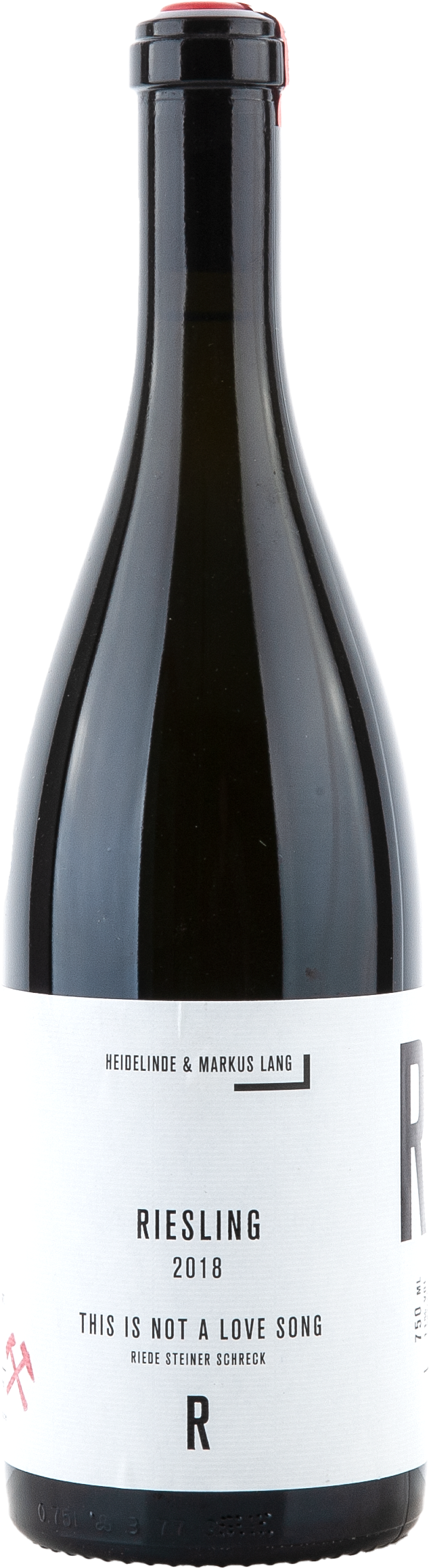 HM Lang Riesling RSS "This is not a love song" Steingutamphore 2018