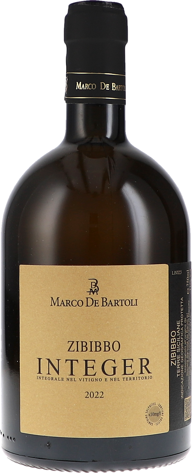 Marco de Bartoli Integer Zibibbo Terre Siciliane IGP 2022