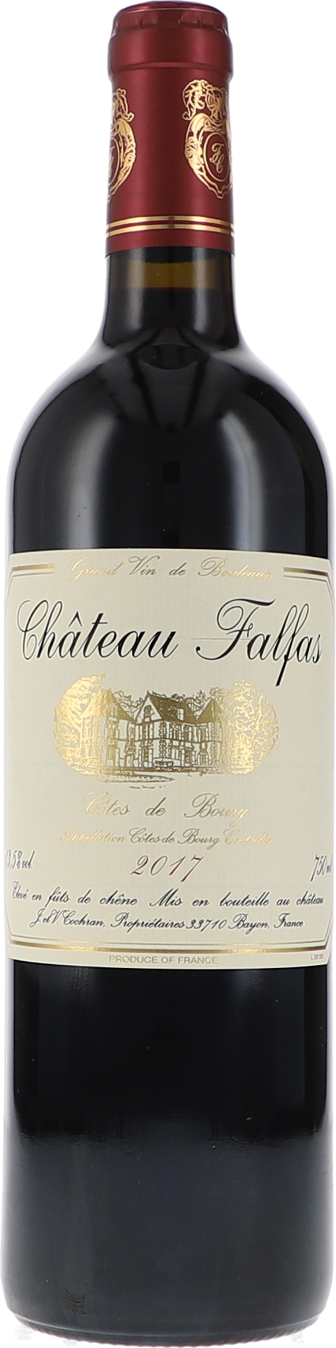 Château Falfas Château Falfas, Côtes de Bourg AOC 2017