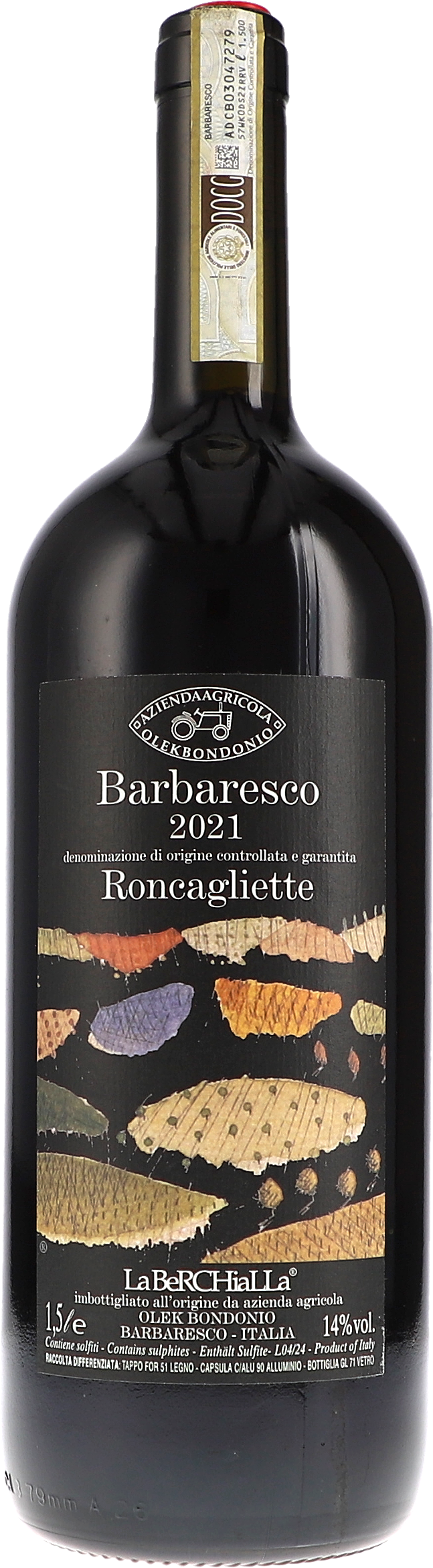 Olek Bondonio Barbaresco Roncagliette DOCG 2021