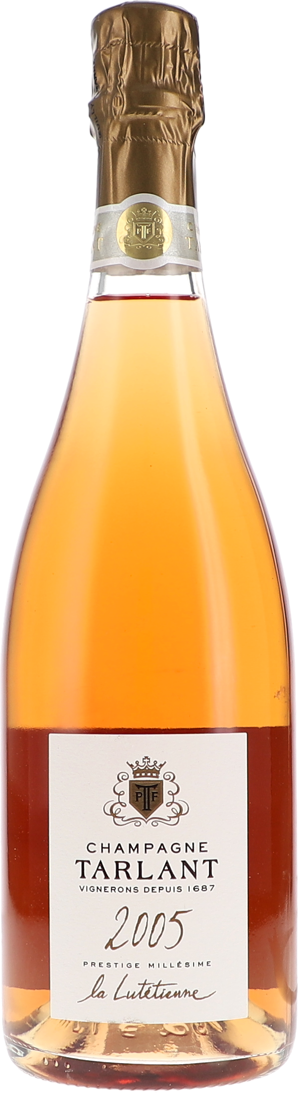 Tarlant La Lutétienne Rosé, Brut Nature 2005
