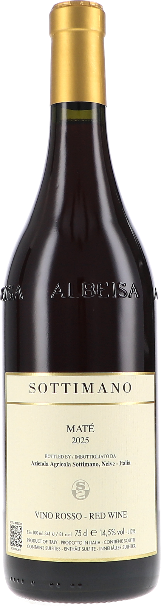 Sottimano Matè Vino Rosso 2025