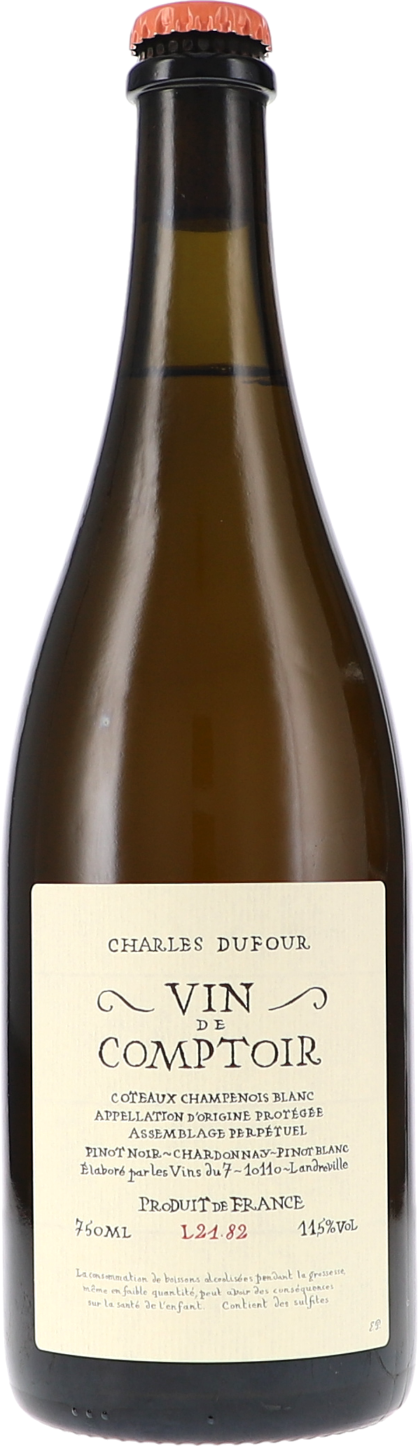 Charles Dufour Vin de Comptoir Blanc L21.82, Coteaux Champenois nan