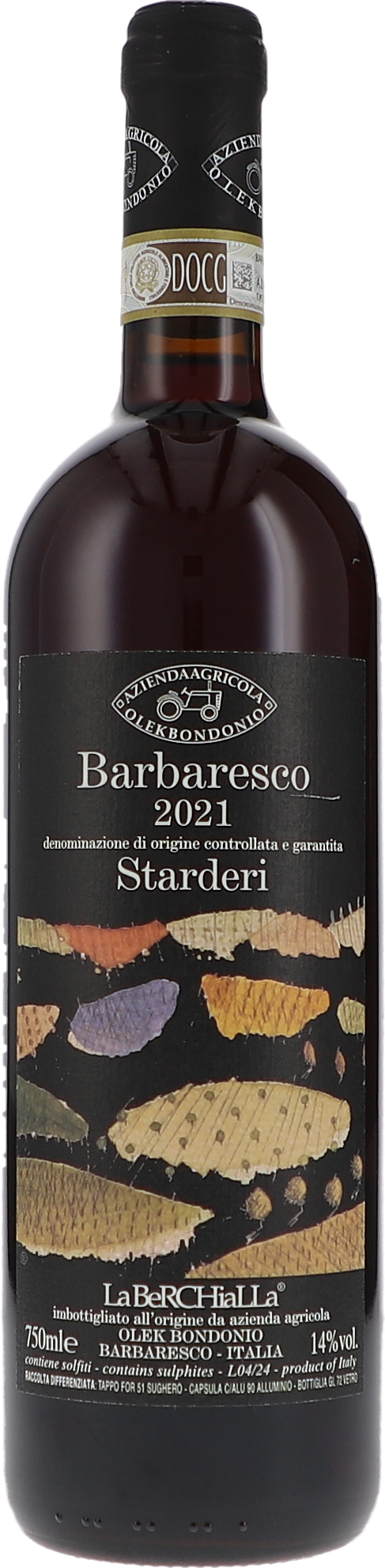 Olek Bondonio Barbaresco Starderi DOCG 2021