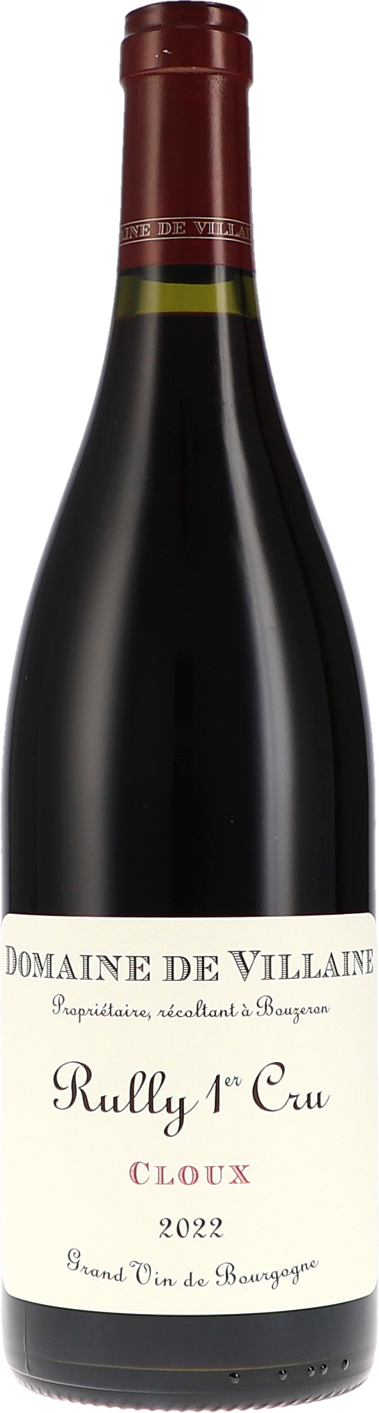 A. et P. de Villaine Rully 1er Cru rouge "Cloux" 2022