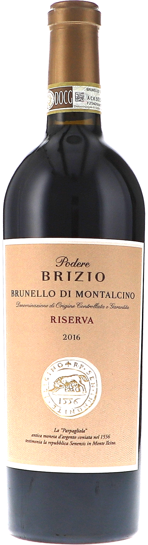 Brizio Brunello di Montalcino DOCG Riserva 2016