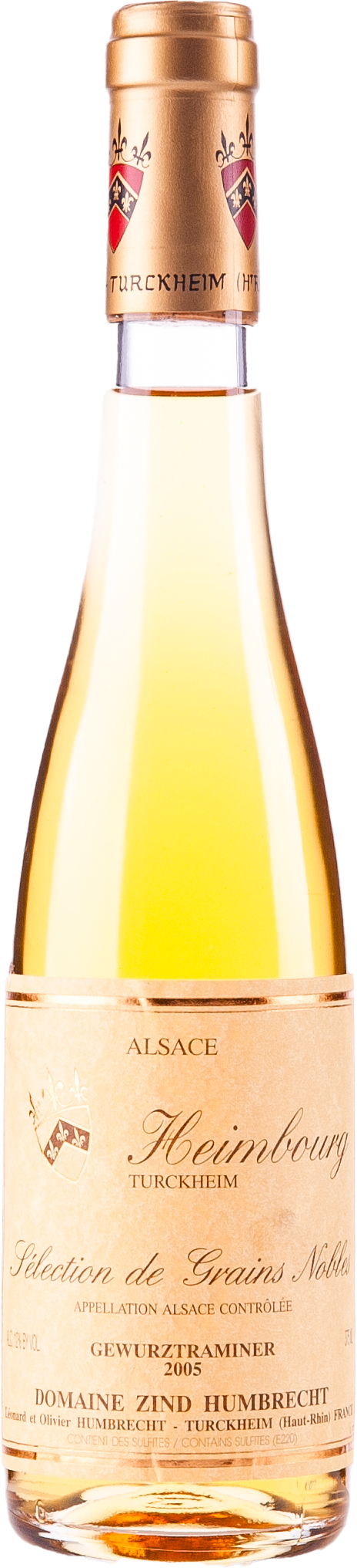 Zind-Humbrecht Pinot Gris Clos Windsbuhl Trie Speciale, Sélection de Grains Nobles  2005