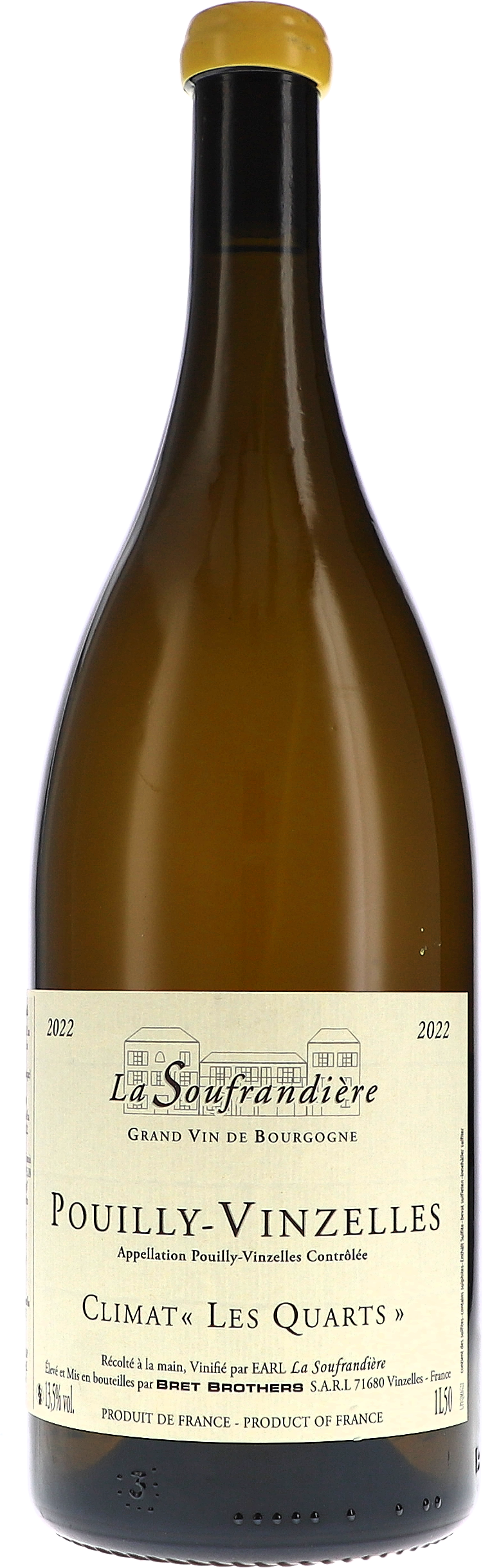 La Soufrandière Pouilly-Vinzelles Climat "Les Quarts" AOC 2020