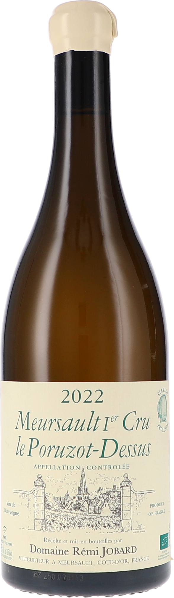 Rémi Jobard Meursault 1er Cru Le Poruzot-Dessus Élevage Prolongé AOC 2022