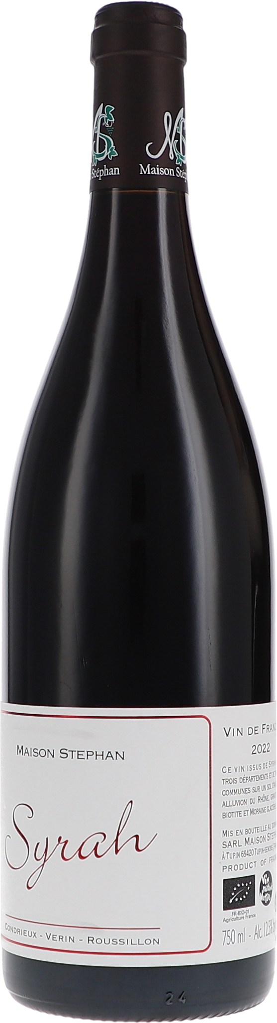 Maison Stephan Syrah VdF 2022