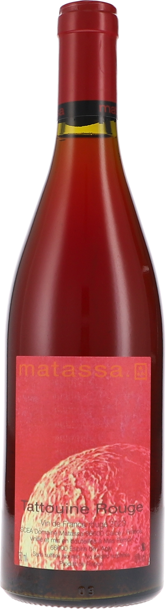 Matassa Tattouine VdF rouge 2023