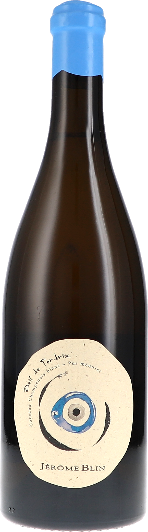 Jérôme Blin Coteaux Champenois Blanc, Œil de Perdrix, Bio-Siegel 2022