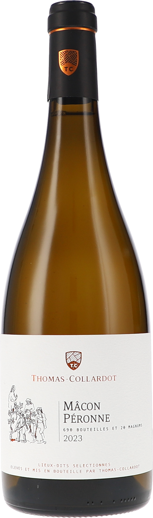 Thomas-Collardot Mâcon Péronne blanc AOC 2023
