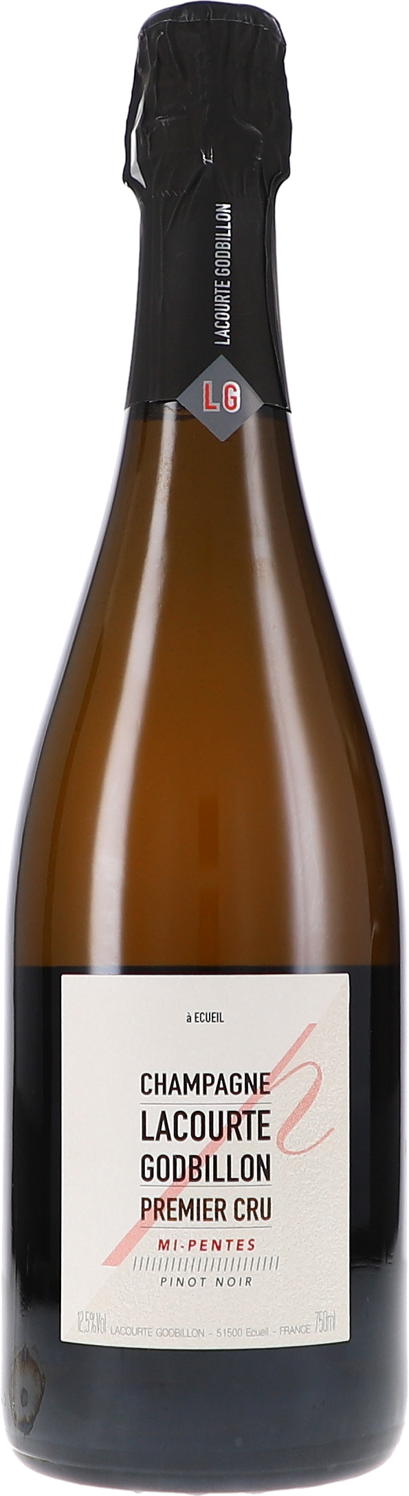 Lacourte-Godbillon Mi-Pentes, Premier Cru Brut Nature L2022+Réserve