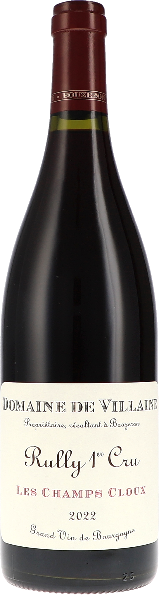 A. et P. de Villaine Rully 1er Cru rouge "Les Champs Cloux" 2022