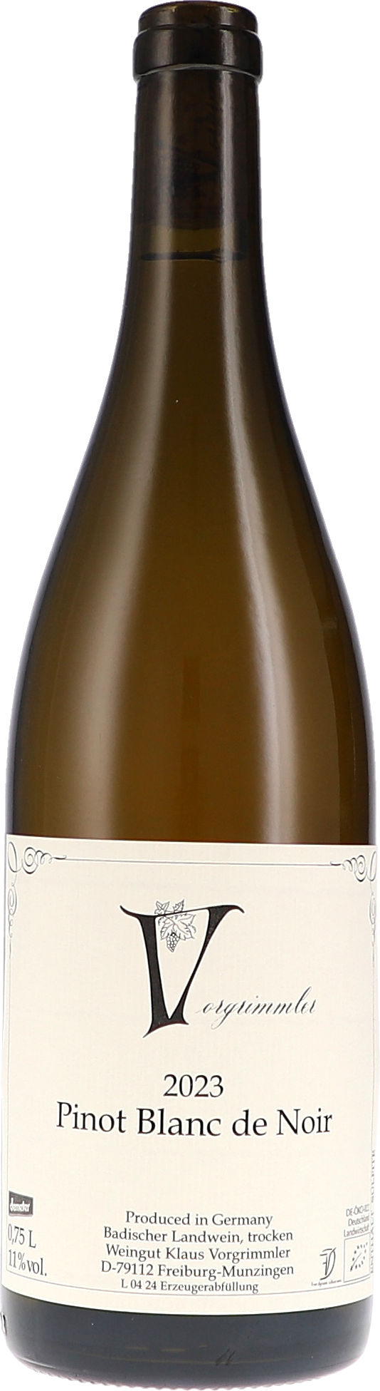 Klaus Vorgrimmler Pinot Blanc de Noir 2023