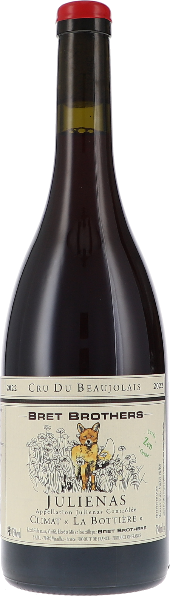 Bret Brothers Julienas Climat "La Bottière" Zen AOC 2022