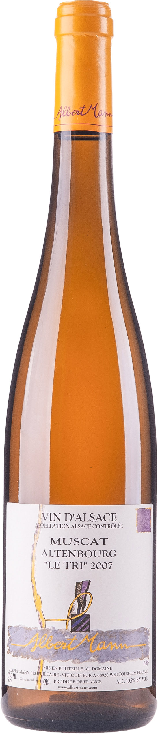Albert Mann Muskateller Altenbourg, Le Tri 2007