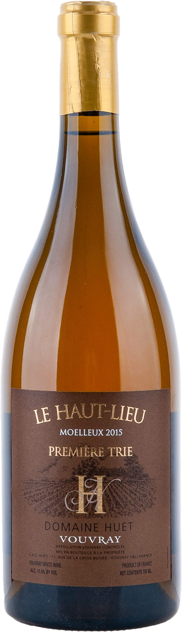 Huet Le Haut Lieu Moelleux 1ère Trie 2018