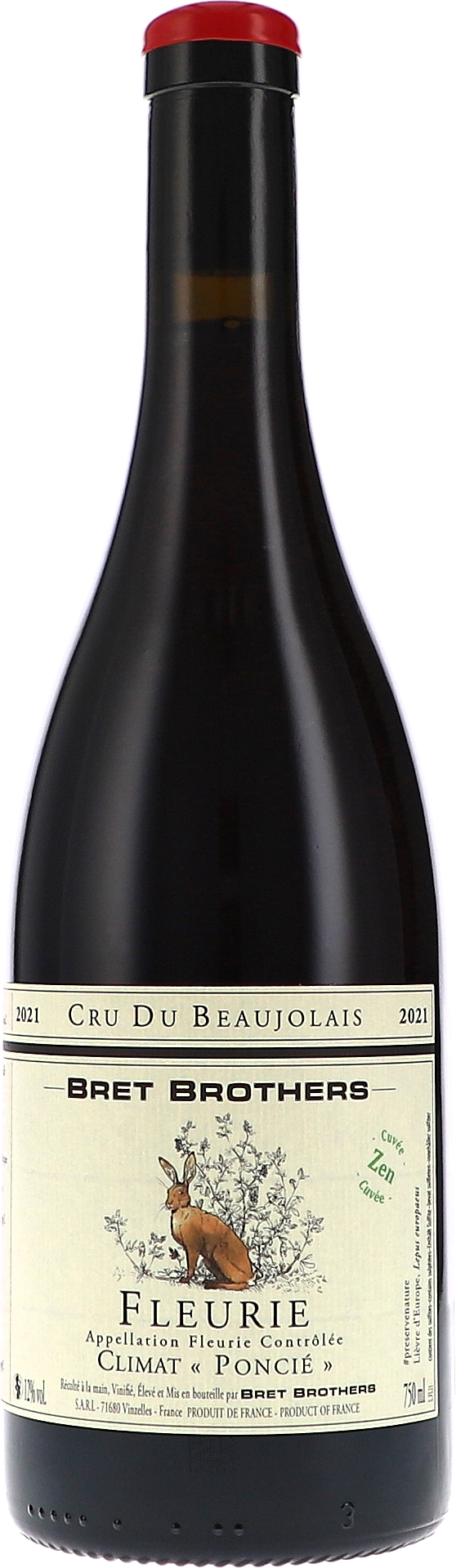 Bret Brothers Fleurie Climat "Poncié" Zen AOC 2021