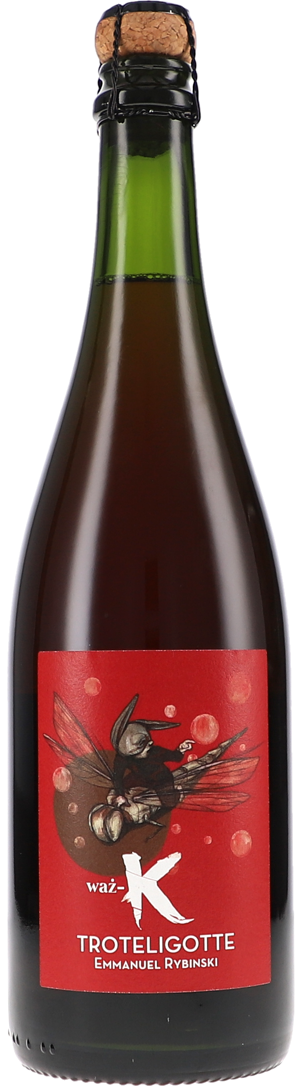 Clos Troteligotte Waz-K Pet' Nat' Merlot VdF 2023