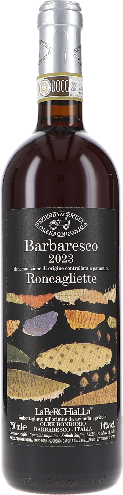 Olek Bondonio Barbaresco Roncagliette DOCG 2023