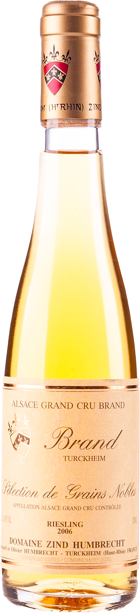Zind-Humbrecht Pinot Gris Clos Jebsal Trie Speciale, Sélection de Grains Nobles  2006