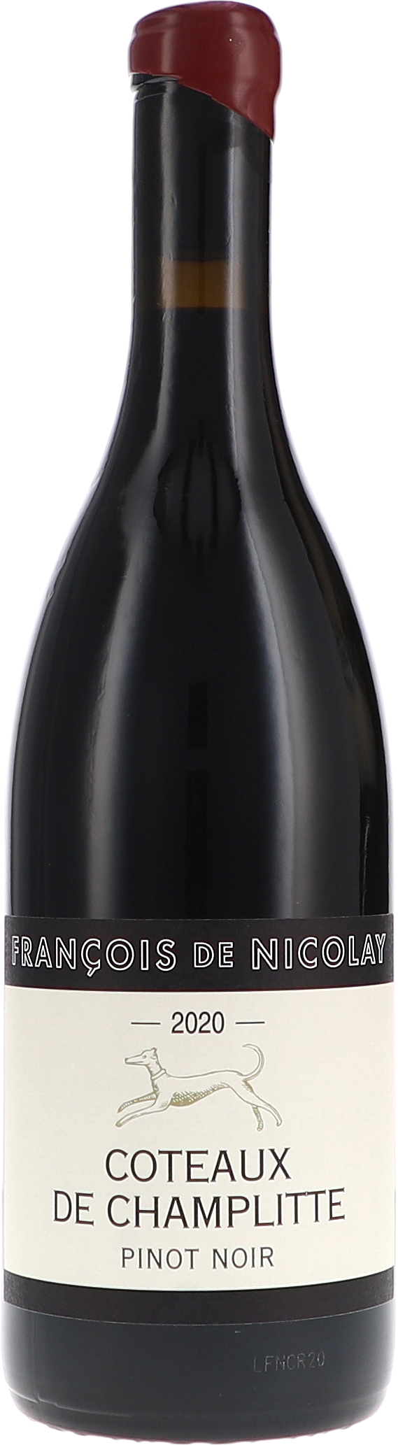 François de Nicolay Coteaux de Champlitte rouge, Sans Sulfites Ajouté AC 2020