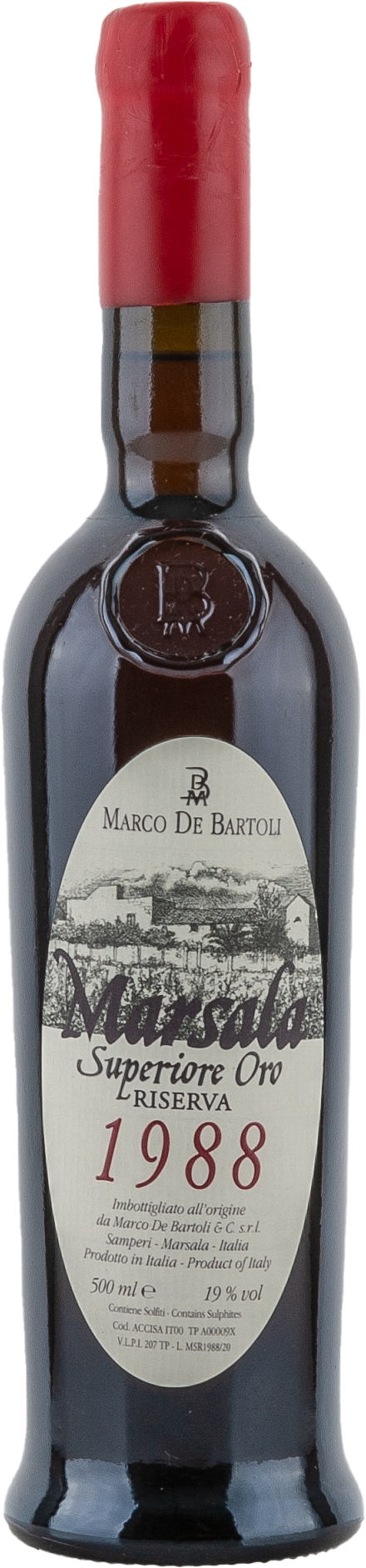 Marco de Bartoli Marsala Superiore Oro Riserva 1988 1988