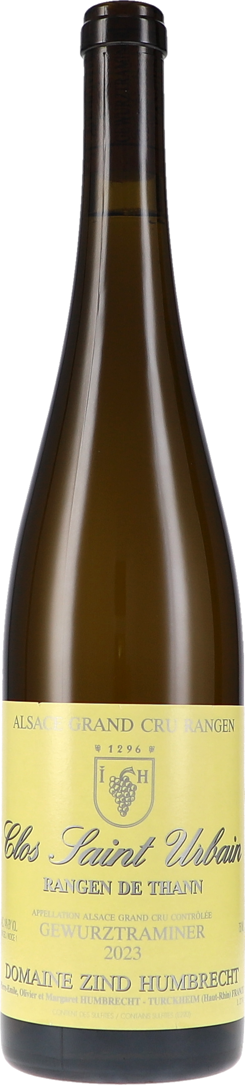 Zind-Humbrecht Gewürztraminer Rangen de Thann Clos-Saint-Urbain Grand Cru 2019