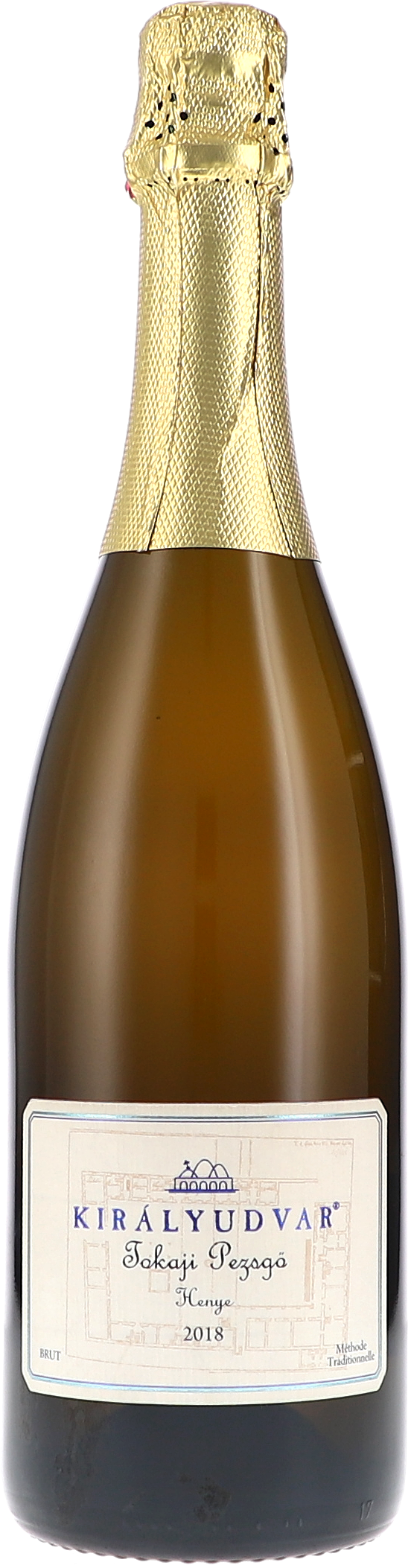 Királyudvar Tokaji Pezsgö "Henye" Brut Nature 2018