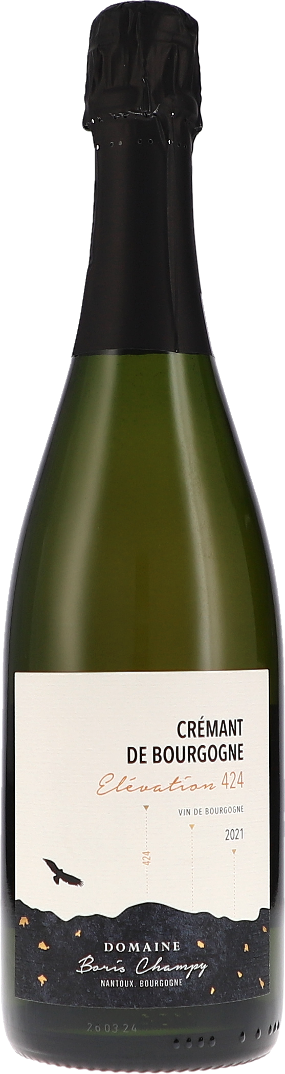 Boris Champy Elévation 424, Crémant de Bourgogne, Extra Brut AOP 2021