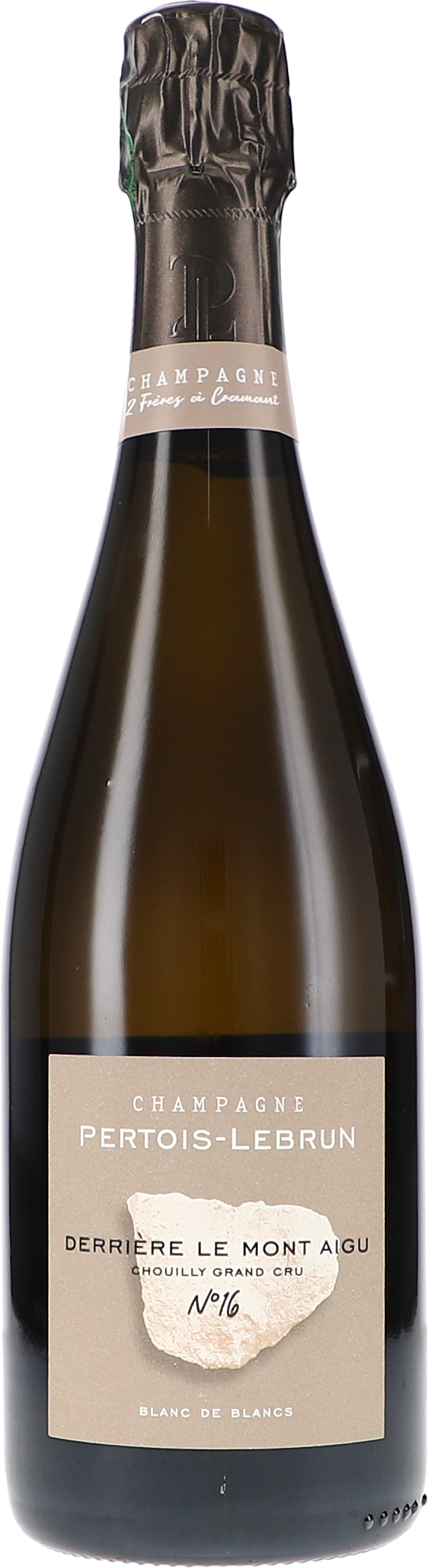 Pertois-Lebrun Derrière le Mont Aigu N°16, Chouilly Grand Cru Blanc de Blancs Extra Brut 2016