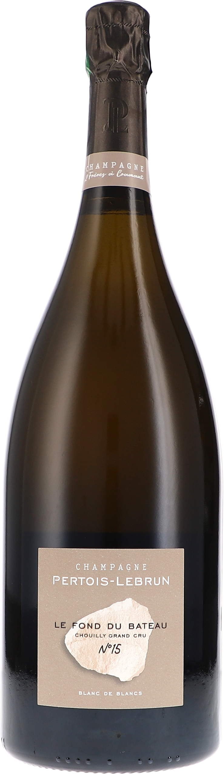 Pertois-Lebrun Le Fond du Bateau N°15, Chouilly Grand Cru Blanc de Blancs Extra Brut 2015