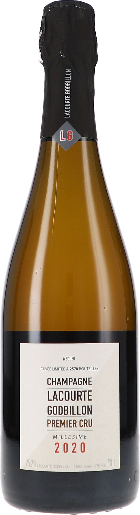 Lacourte-Godbillon Millesime 2020, Premier Cru Extra Brut 2020