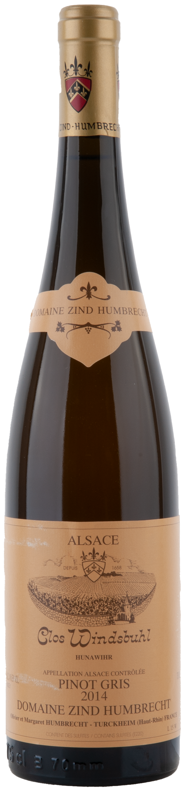 Zind-Humbrecht Pinot Gris Clos Windsbuhl 2014