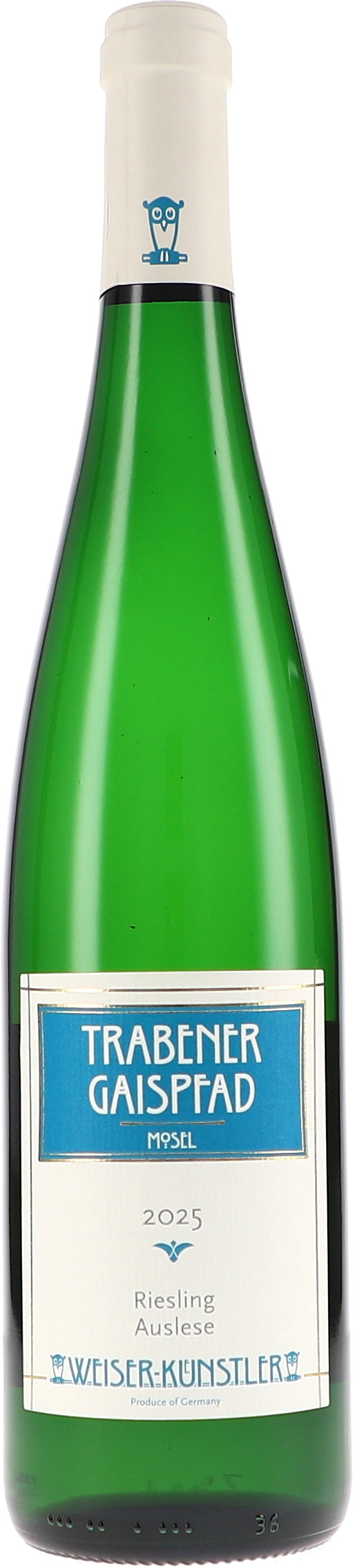 Weiser-Künstler Trabener Gaispfad, Riesling Auslese 2025